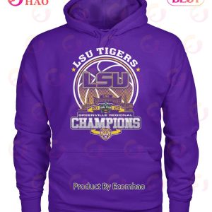 LSU Tigers Final Tour 2023 Greenville Regional Champions T-Shirt