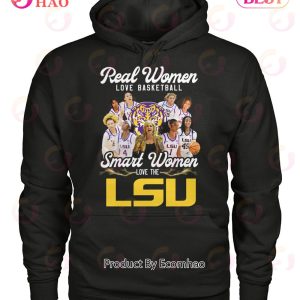 Real Women Love Baseball Smart Women Love The LSU T-Shirt