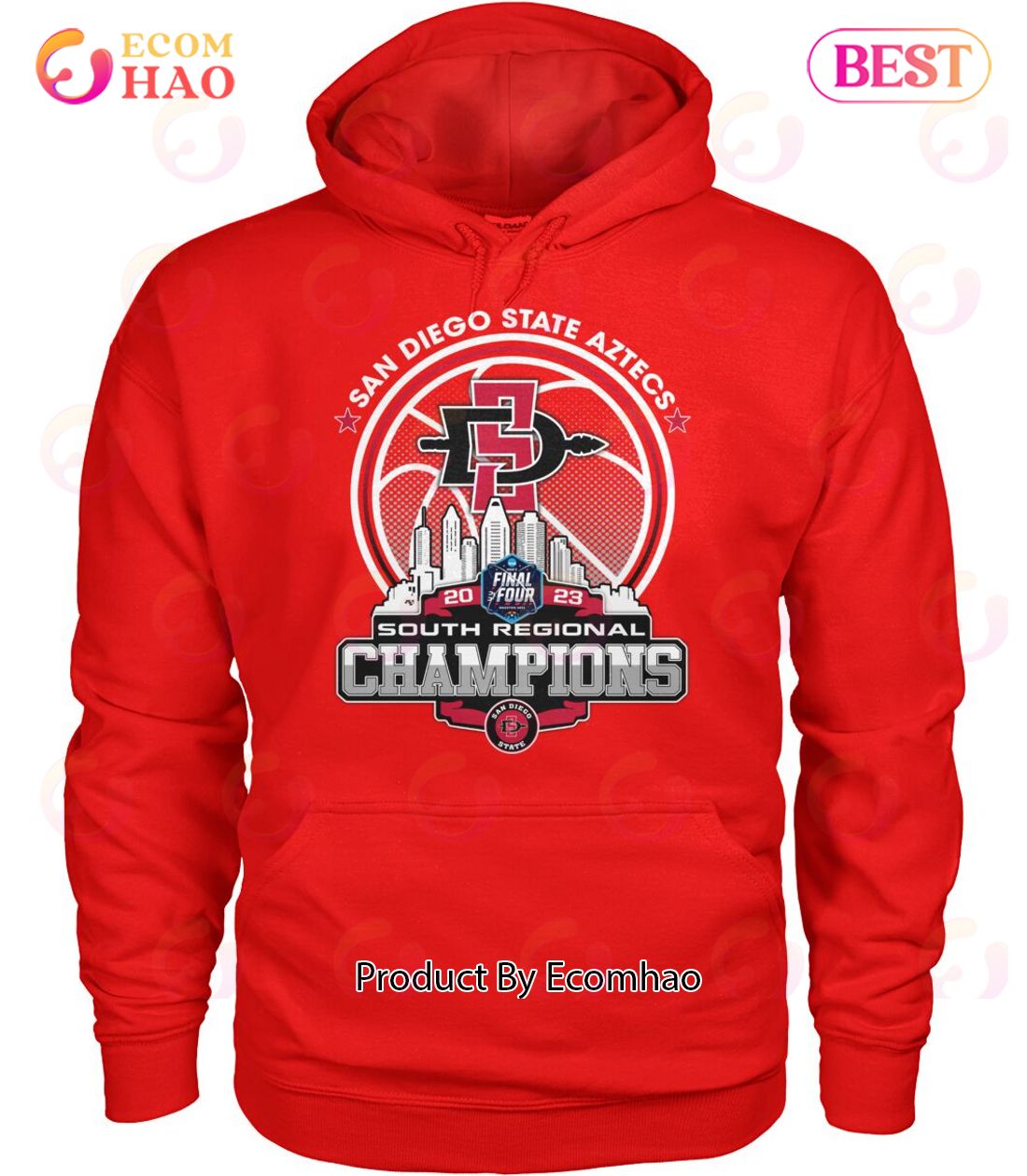 San Diego State Aztecs Final Tour 2023 South Regional Champions T-Shirt