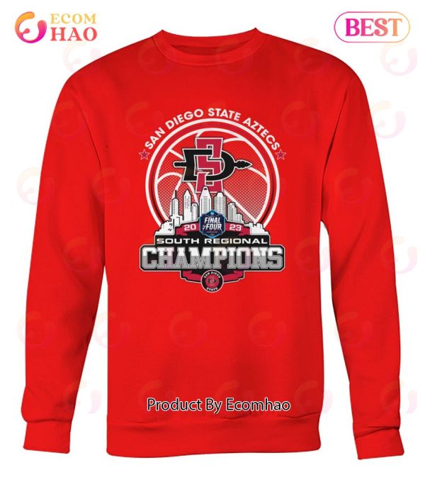 San Diego State Aztecs Final Tour 2023 South Regional Champions T-Shirt