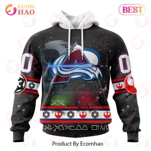 NHL Colorado Avalanche Special Star Wars Design 3D Hoodie