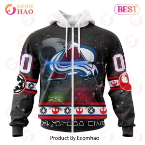 NHL Colorado Avalanche Special Star Wars Design 3D Hoodie