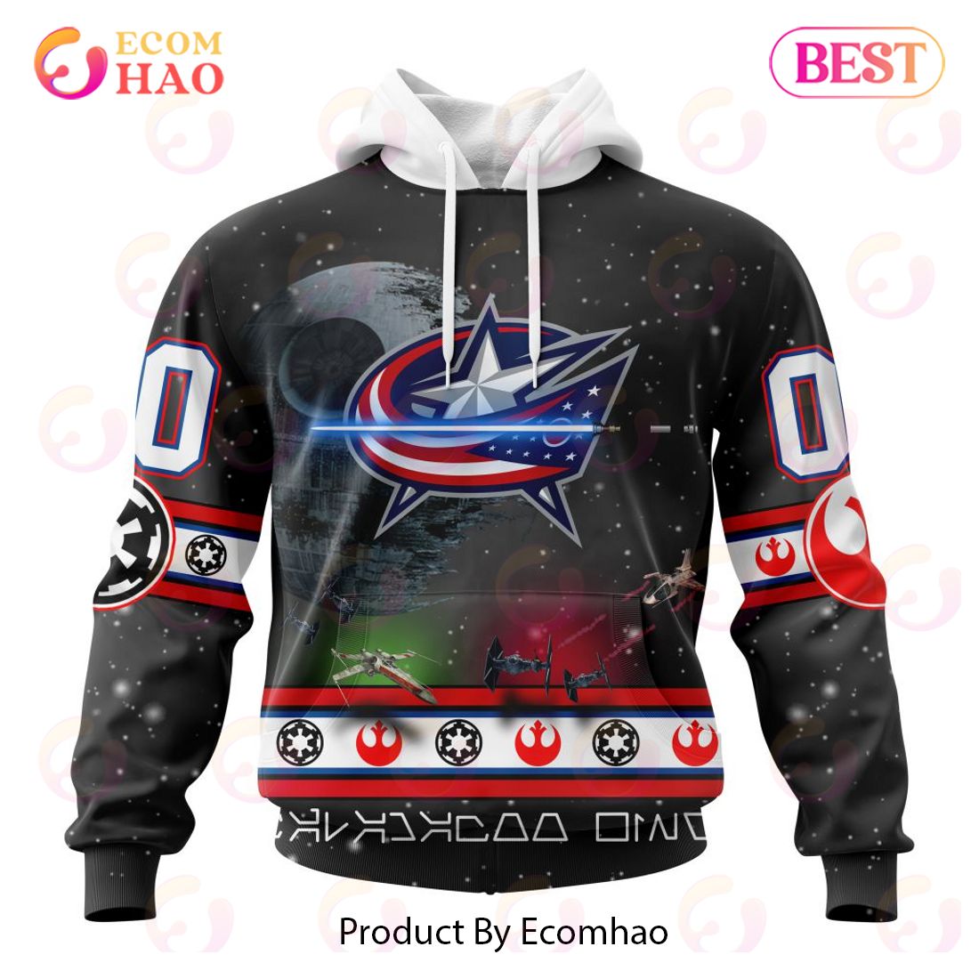 NHL Florida Panthers Special Star Wars Design 3D Hoodie