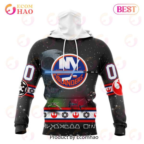 NHL New York Islanders Special Star Wars Design 3D Hoodie