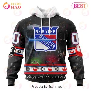 NHL New York Rangers Special Star Wars Design 3D Hoodie