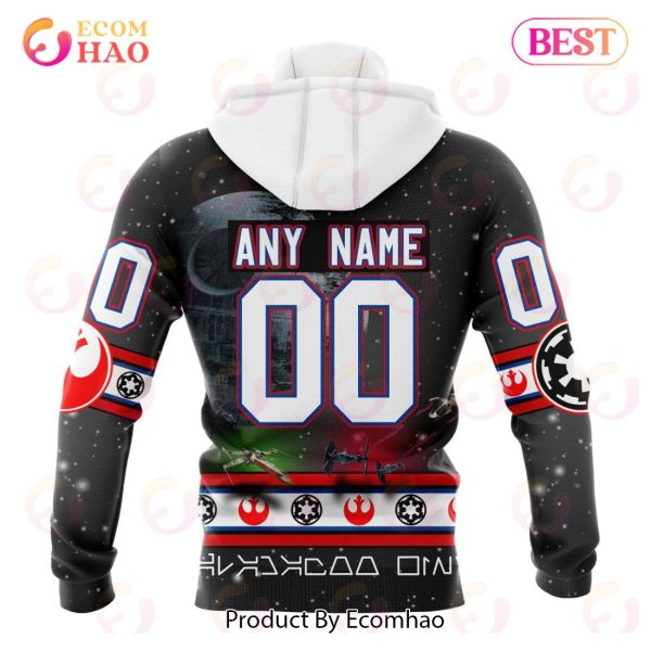 NHL New York Rangers Special Star Wars Design 3D Hoodie