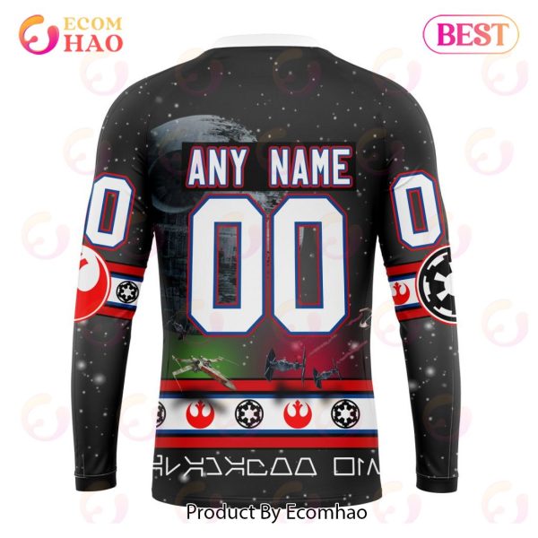 NHL New York Rangers Special Star Wars Design 3D Hoodie