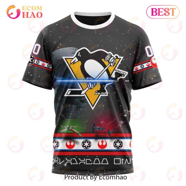 NHL Pittsburgh Penguins Special Star Wars Design 3D Hoodie