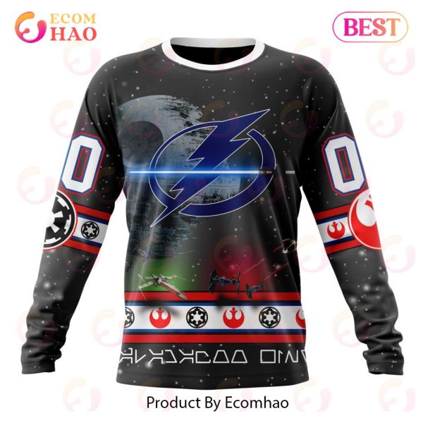 NHL Tampa Bay Lightning Special Star Wars Design 3D Hoodie