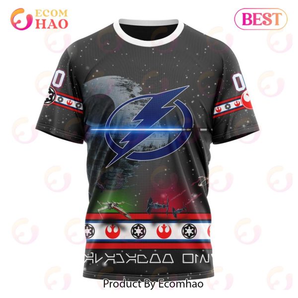 NHL Tampa Bay Lightning Special Star Wars Design 3D Hoodie
