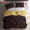 Louis Vuitton Hot Brand Bedding Sets Bedspread Duvet Cover Set Bedroom Decor Thanksgiving Decorations For Home