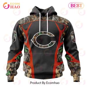 NFL Chicago Bears Special Camo Hunting Design 3D Hoodie