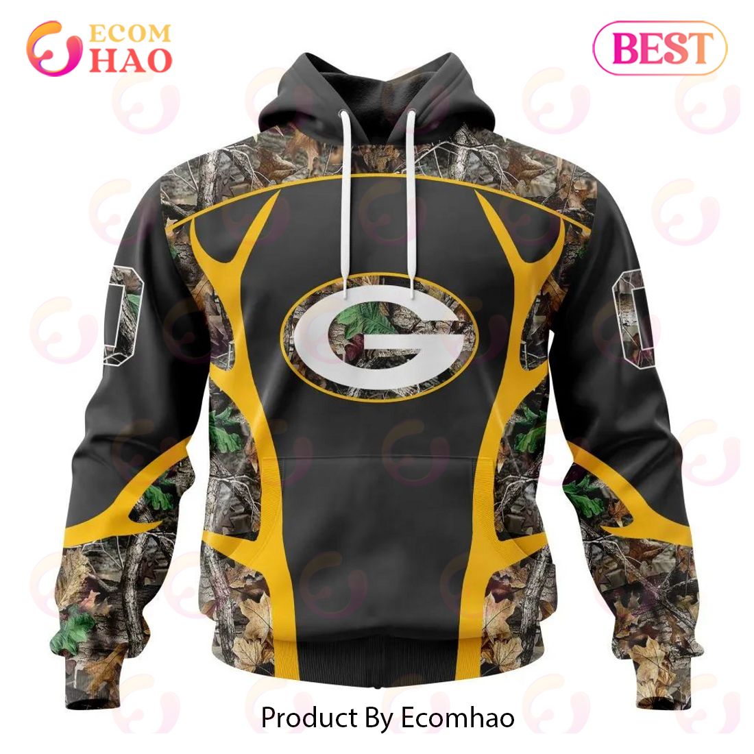 NFL Cleveland Browns Special Camo Hunting Design 3D Hoodie