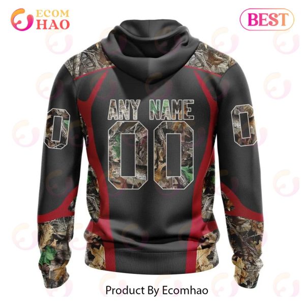 NFL Houston Texans Special Camo Hunting Design 3D Hoodie