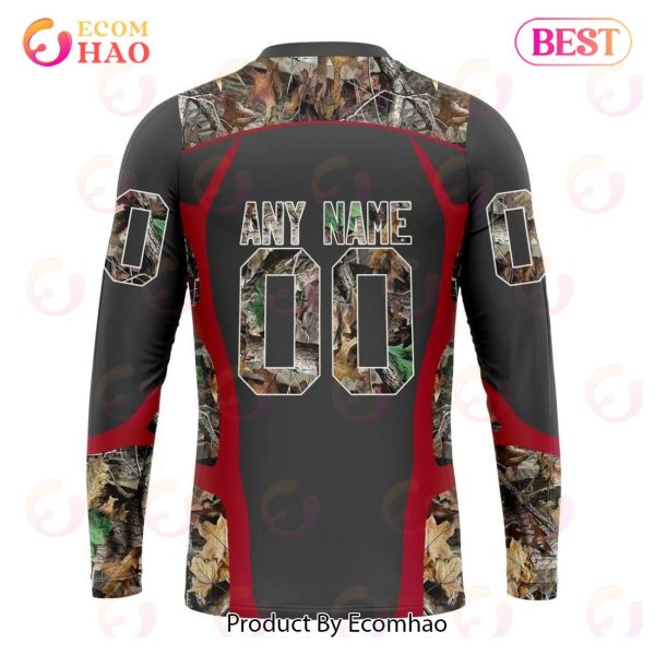 NFL Houston Texans Special Camo Hunting Design 3D Hoodie
