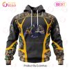 NFL Los Angeles Chargers Special Camo Hunting Design 3D Hoodie