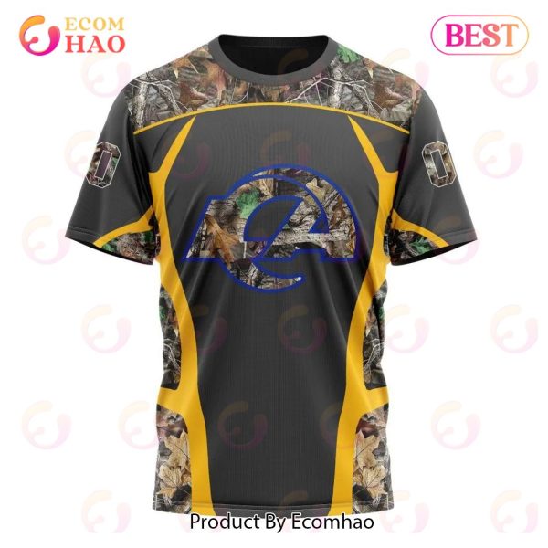 NFL Los Angeles Rams Special Camo Hunting Design 3D Hoodie
