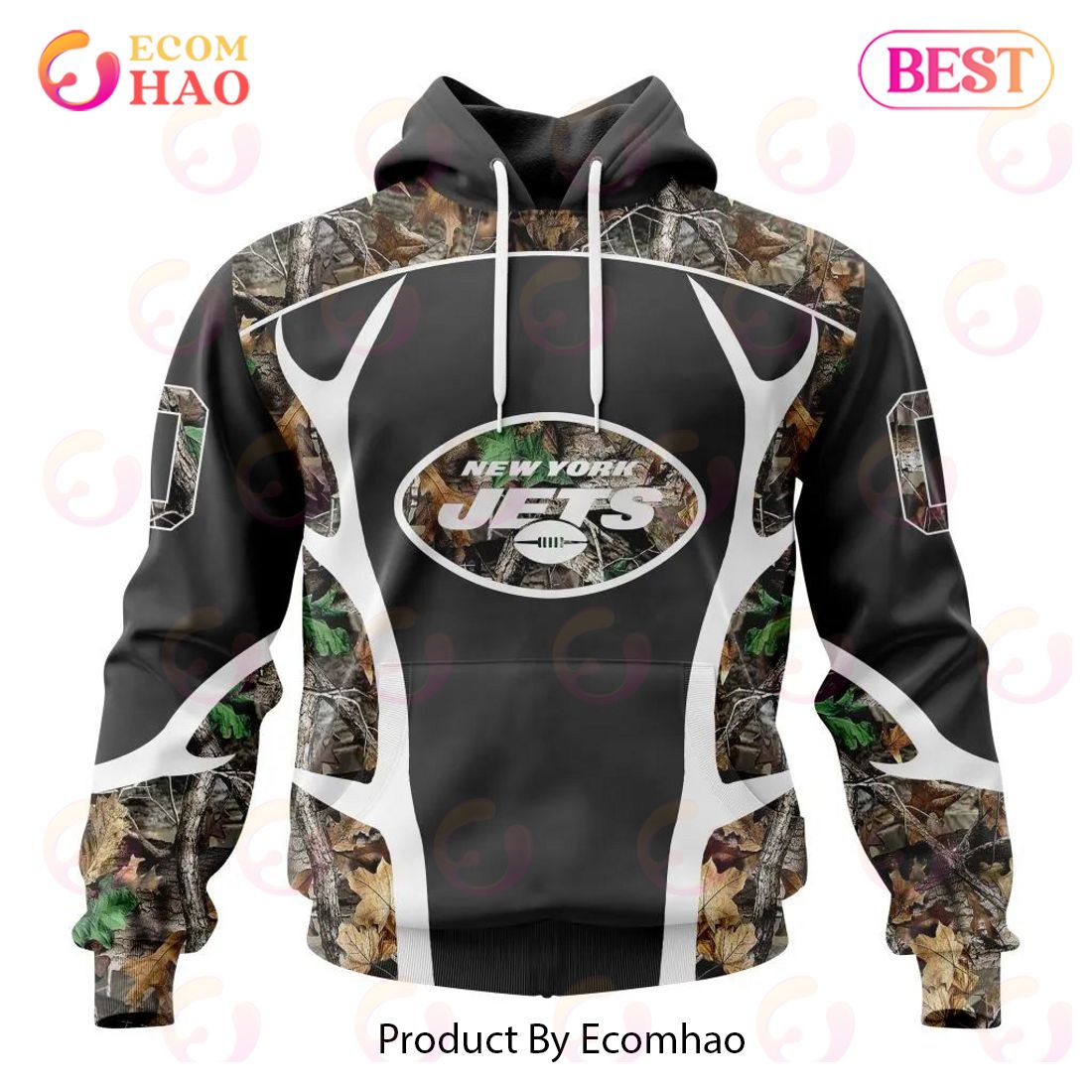 BEST NFL New York Jets Salute To Service - Honor Veterans And Their  Families 3D Hoodie