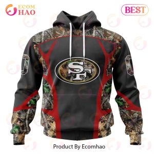NFL San Francisco 49ers Special Camo Hunting Design 3D Hoodie