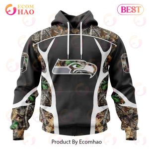 NFL Seattle Seahawks Special Camo Hunting Design 3D Hoodie