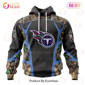 NFL Tennessee Titans Special Camo Hunting Design 3D Hoodie