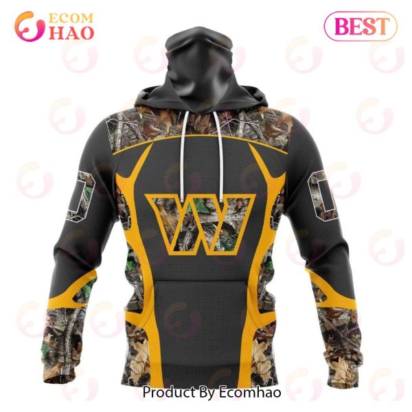 NFL Washington Commanders Special Camo Hunting Design 3D Hoodie