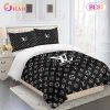Comforter Sets Gray And Black Full Louis Vuitton Bedding Set Home Decoration