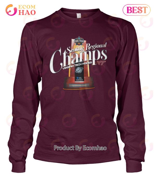 Final Tour 2023 Seattle Regional Champs Virginia Tech Hokies T-Shirt
