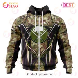 NHL Buffalo Sabres Special Camo Color 2023 Design 3D Hoodie