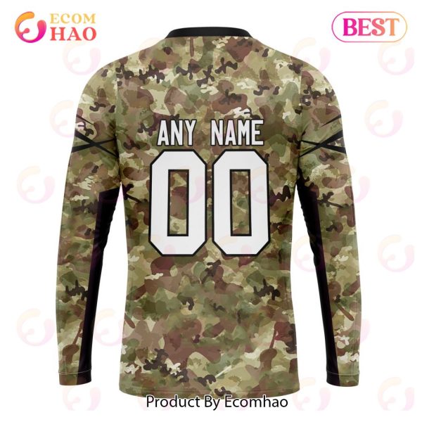 NHL Chicago Blackhawks Special Camo Color 2023 Design 3D Hoodie