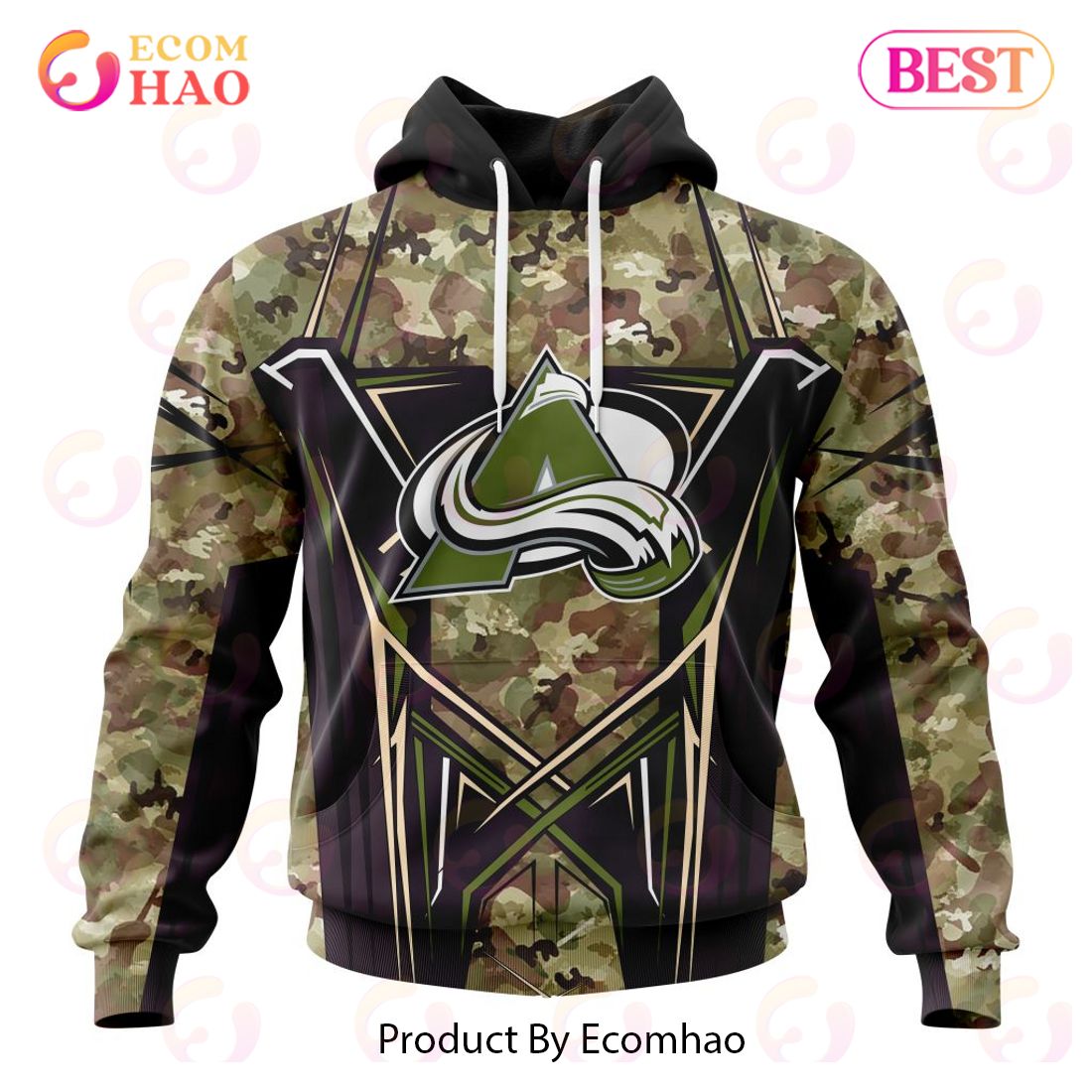 NHL Buffalo Sabres Special Camo Color 2023 Design 3D Hoodie