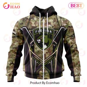 NHL Florida Panthers Special Camo Color 2023 Design 3D Hoodie