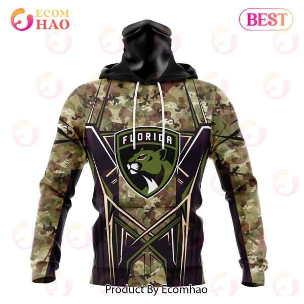 NHL Florida Panthers Special Camo Color 2023 Design 3D Hoodie