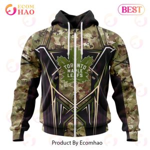 NHL Toronto Maple Leafs Special Camo Color 2023 Design 3D Hoodie