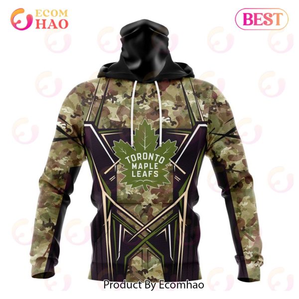 NHL Toronto Maple Leafs Special Camo Color 2023 Design 3D Hoodie
