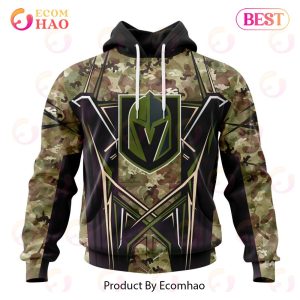 NHL Vegas Golden Knights Special Camo Color 2023 Design 3D Hoodie