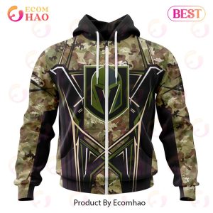 NHL Vegas Golden Knights Special Camo Color 2023 Design 3D Hoodie