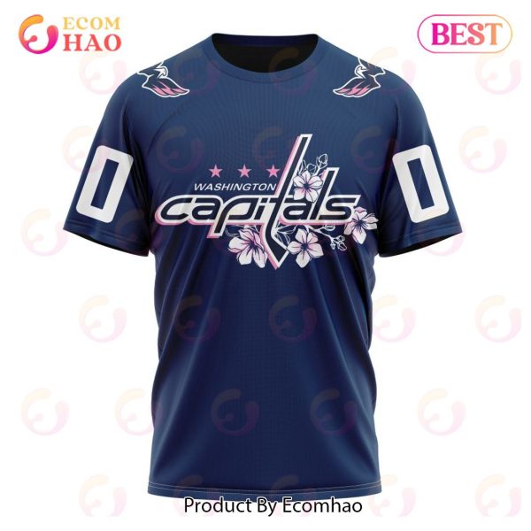 NHL Washington Capitals Special Cherry Blossom 2023 3D Hoodie