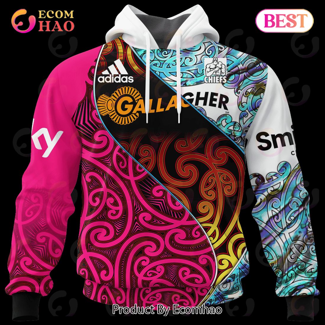 Chiefs Super Rugby Mix Jerseys 2023 Personalized 3D Hoodie