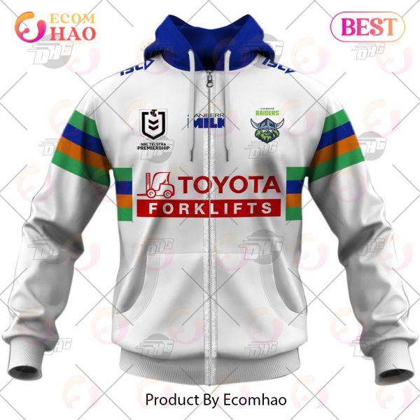NRL Canberra Raiders 2023 Away Jersey – Personalize Your Own New & Retro Sports Jerseys 3D Hoodie
