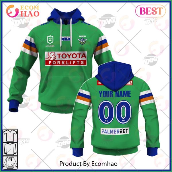 NRL Canberra Raiders 2023 Home Jersey – Personalize Your Own New & Retro Sports Jerseys 3D Hoodie