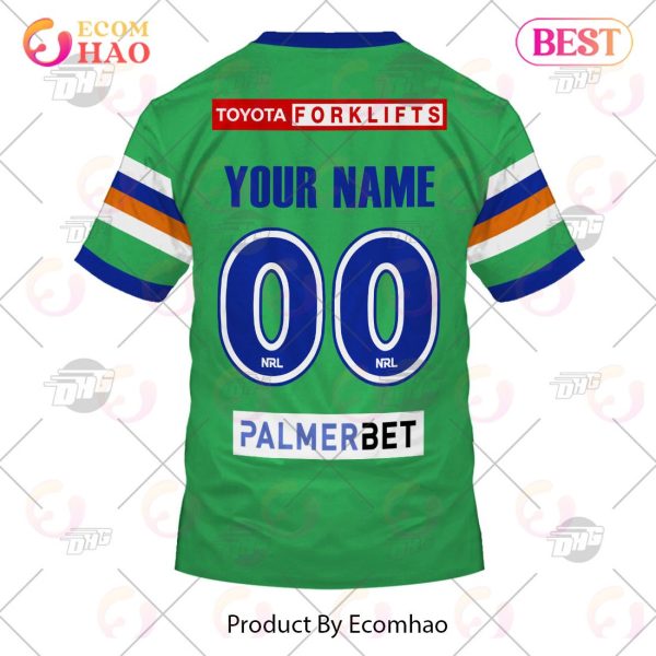 NRL Canberra Raiders 2023 Home Jersey – Personalize Your Own New & Retro Sports Jerseys 3D Hoodie