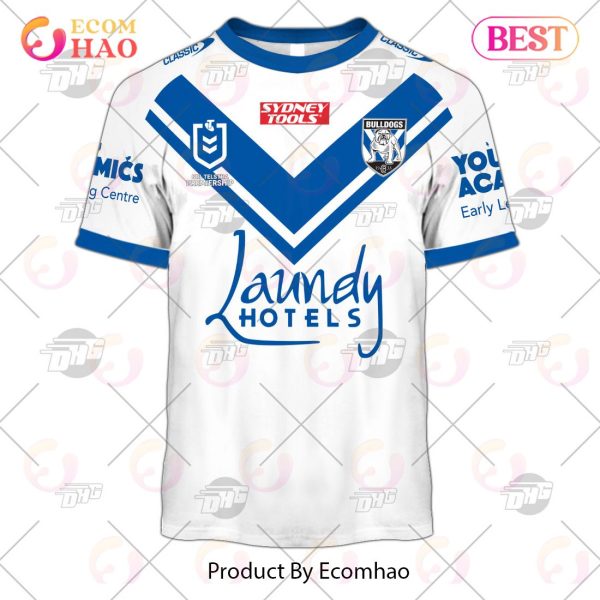 NRL Canterbury Bulldogs 2023 Home Jersey – Personalize Your Own New & Retro Sports Jerseys 3D Hoodie