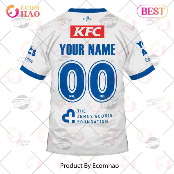 NRL Canterbury Bulldogs 2023 Home Jersey – Personalize Your Own New & Retro Sports Jerseys 3D Hoodie