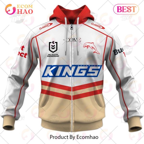 NRL Dolphins 2023 Away Jersey – Personalize Your Own New & Retro Sports Jerseys 3D Hoodie