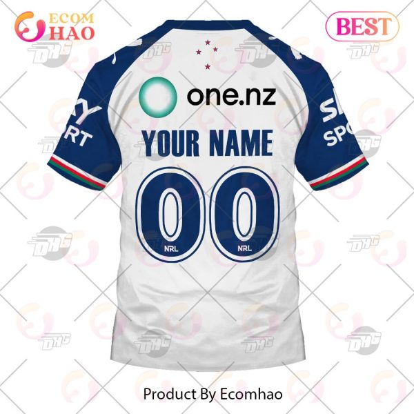 NRL New Zealand Warriors 2023 Away Jersey – Personalize Your Own New & Retro Sports Jerseys 3D Hoodie