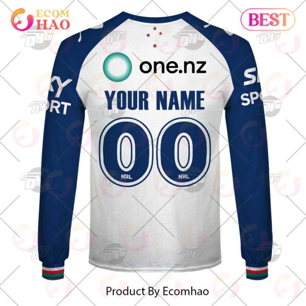 NRL New Zealand Warriors 2023 Away Jersey – Personalize Your Own New & Retro Sports Jerseys 3D Hoodie