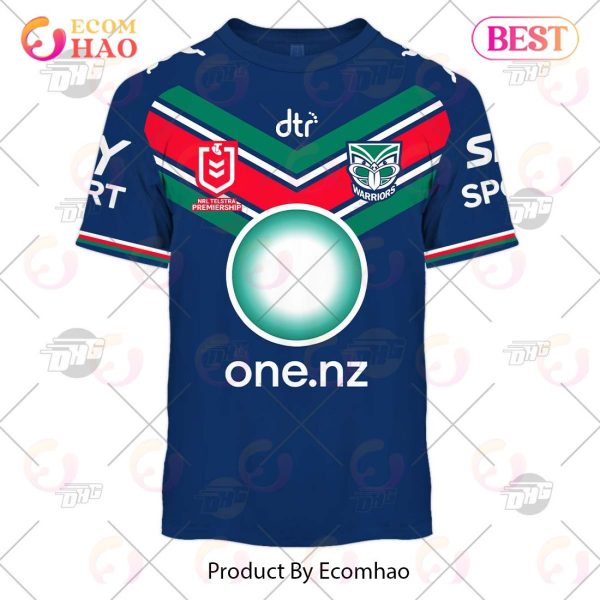 NRL New Zealand Warriors 2023 Home Jersey – Personalize Your Own New & Retro Sports Jerseys 3D Hoodie