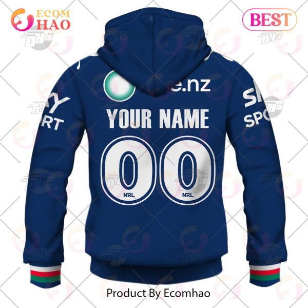 NRL New Zealand Warriors 2023 Home Jersey – Personalize Your Own New & Retro Sports Jerseys 3D Hoodie