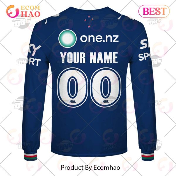 NRL New Zealand Warriors 2023 Home Jersey – Personalize Your Own New & Retro Sports Jerseys 3D Hoodie